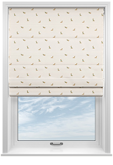 Dasching About, Puppy Biscuit - Twist&Fit Roman Blind
